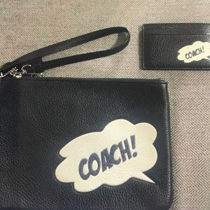 Coach Marvel Large Wristlet and Card Case